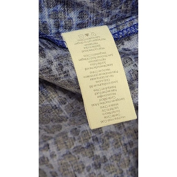 PJ Salvage Camisole Womens XS Blueberry Fields Animal Print Loungewear T… - Picture 7 of 8